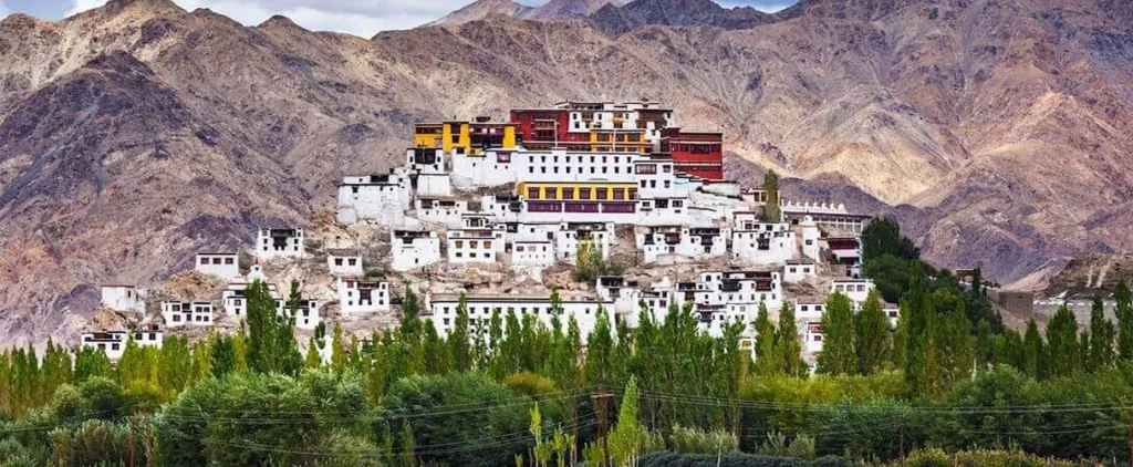 Mountains and Monastries 1 Thiksey monastery leh ladakh